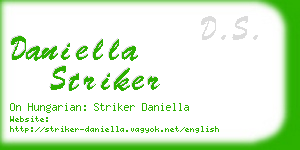 daniella striker business card